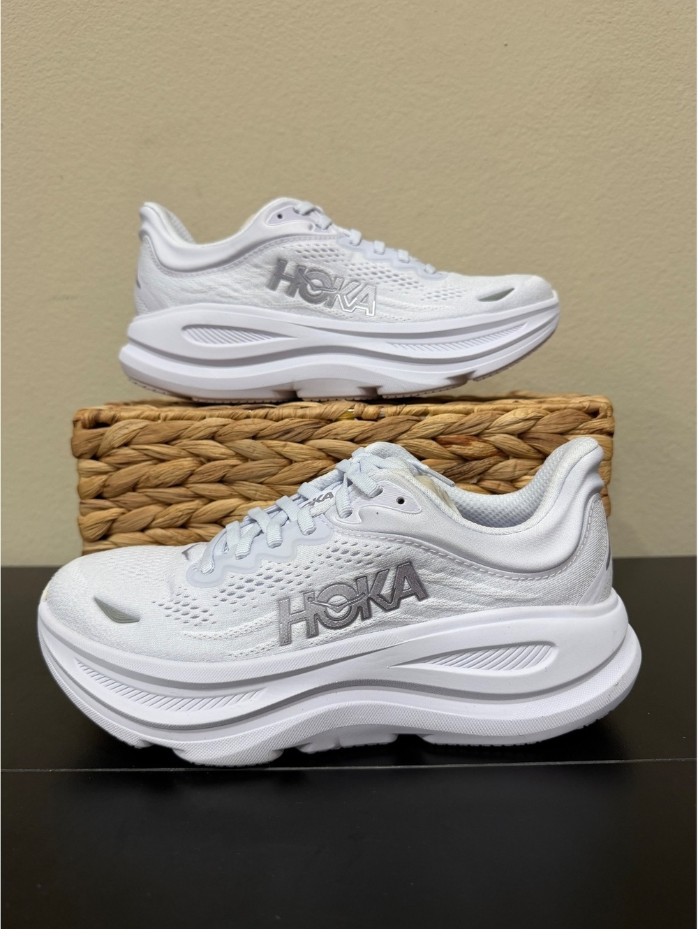 Size 7 - Hoka Women’s Bondi 9 “Stardust Silver”